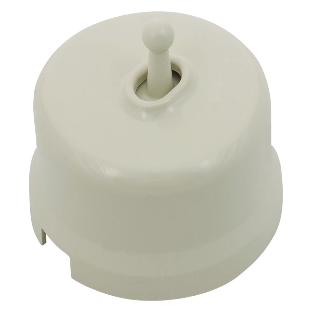 Выключатель одноклавишный тумблерный Bironi Лизетта B1-230-211