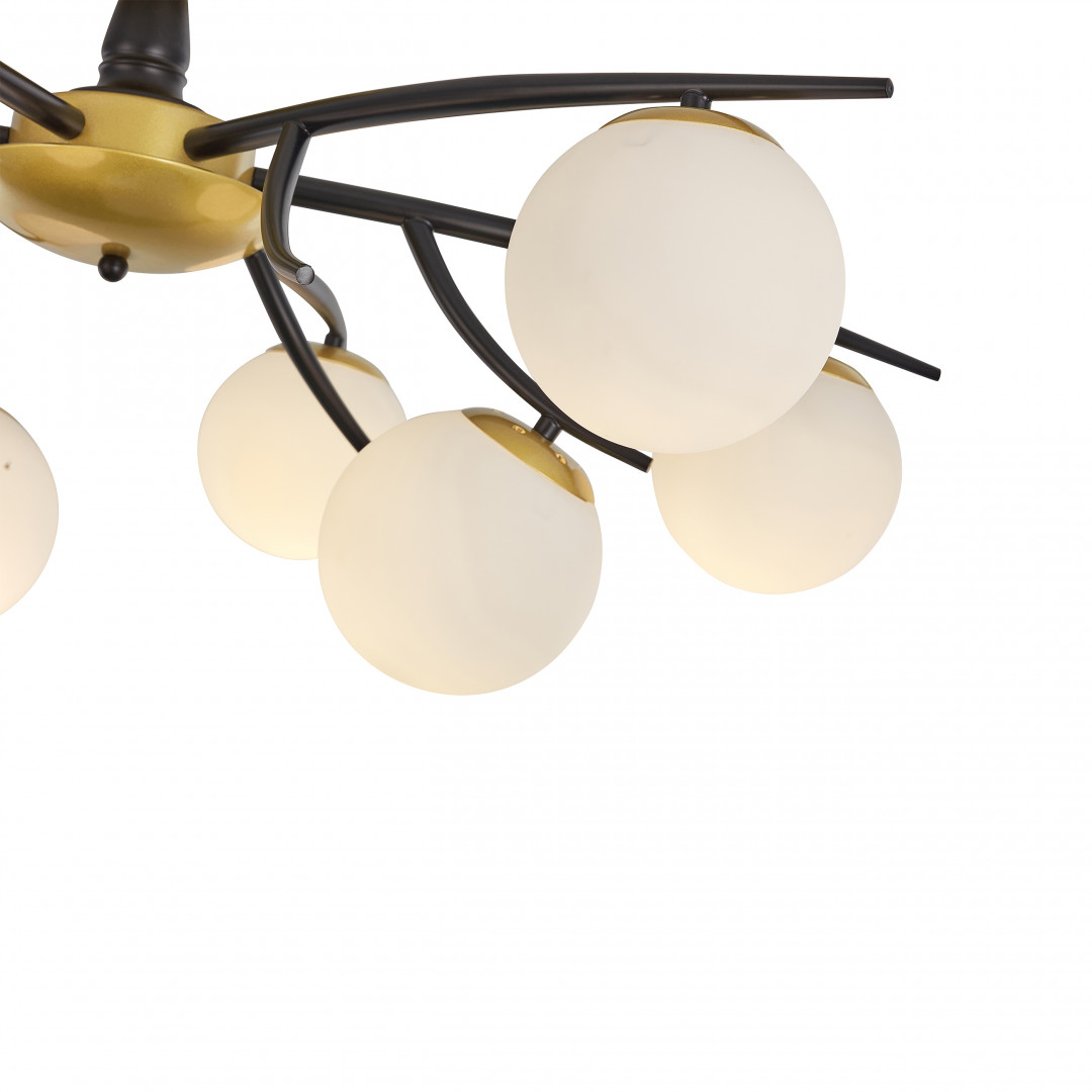 Потолочная люстра Arte Milano Neapolis 273408/9 BK/GD