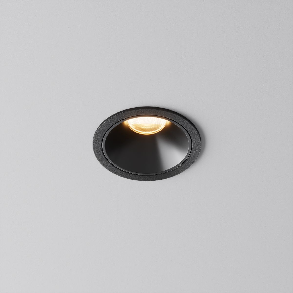 Встраиваемый светильник Maytoni Alfa LED DL043-01-10W2.7K-RD-B