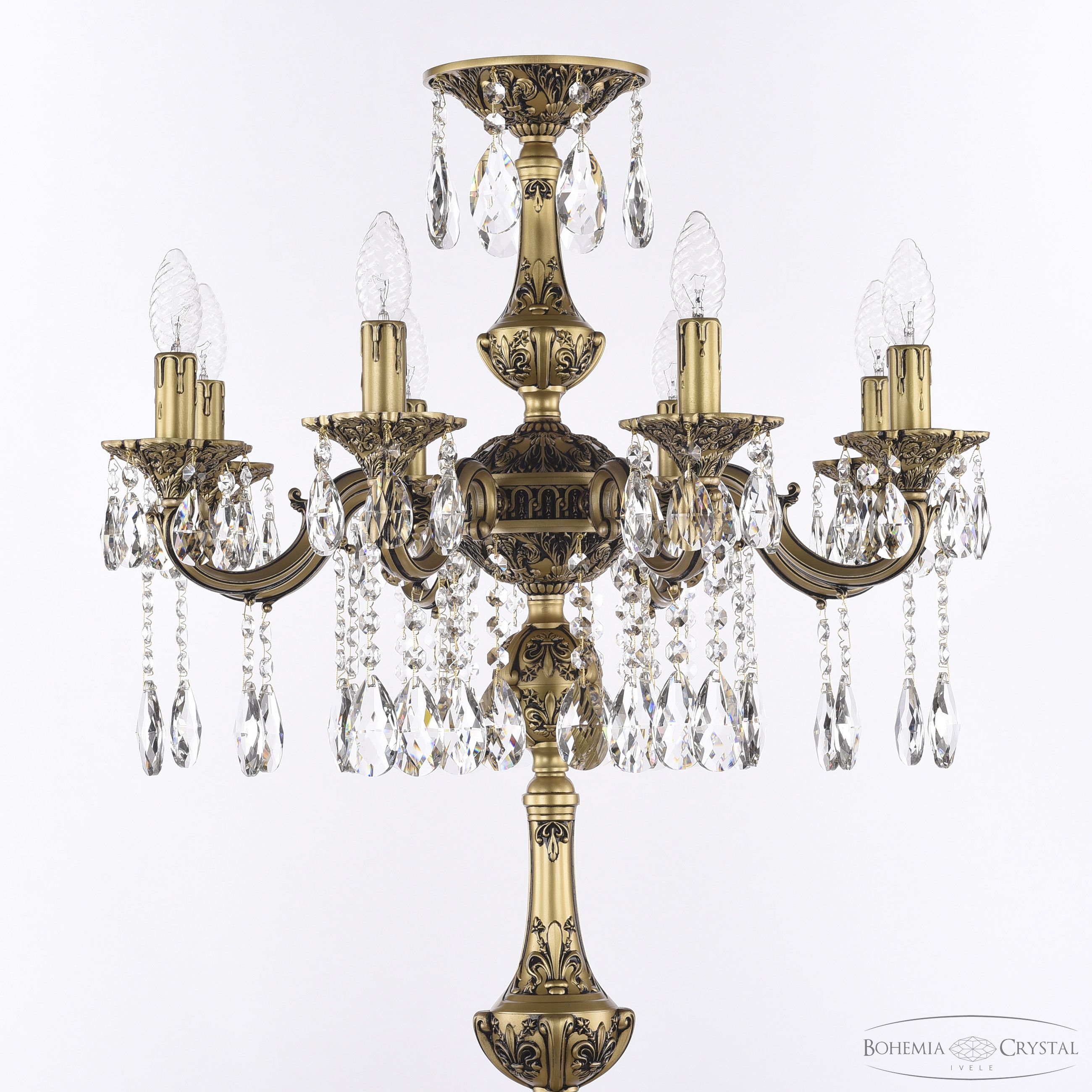 Торшер Bohemia Ivele Crystal AL78101T/8/175 A AGB