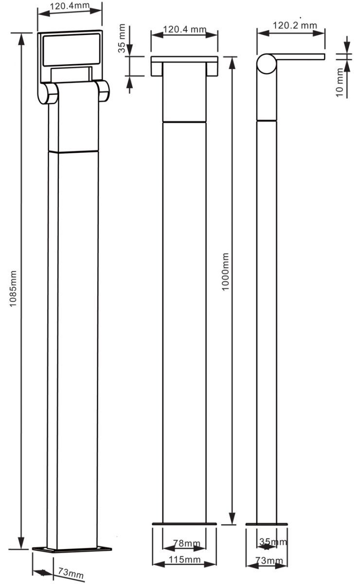 Ландшафтный светильник Deko-Light Robi flex 733007