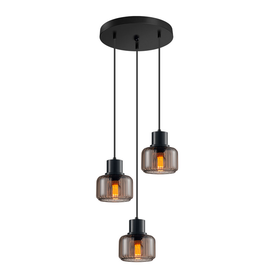 Подвесная люстра General Фрактал GCHL-3E14-M 662841