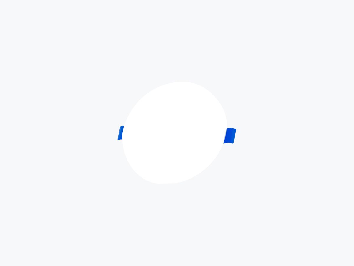 Встраиваемый светильник LEDS POWER 18Вт 6500К круглый, серия FRAME 008608