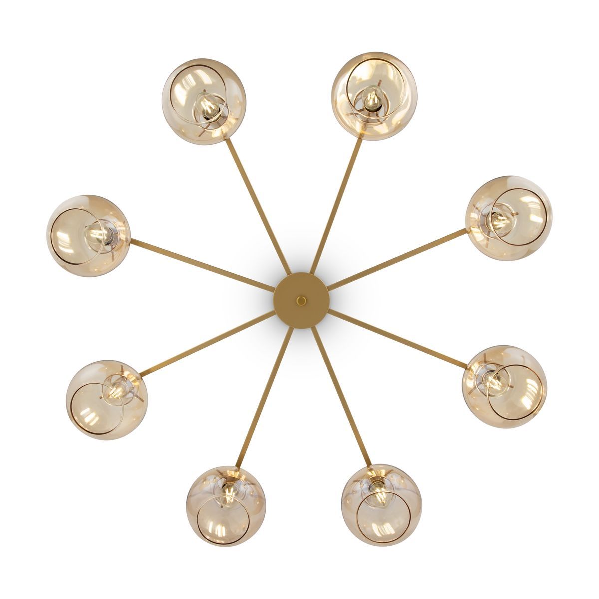 Люстра на штанге Freya Circle FR5183PL-08G