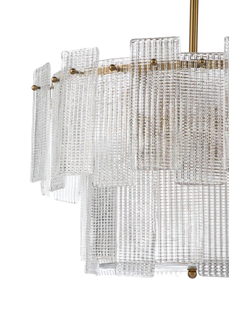 Люстра на штанге Indigo Inverno 12013/6R Brass V000058