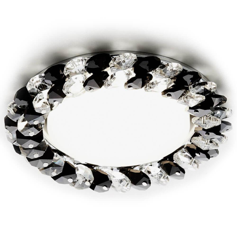 Встраиваемый светильник Ambrella Light GX53 Design G206 BK/CH