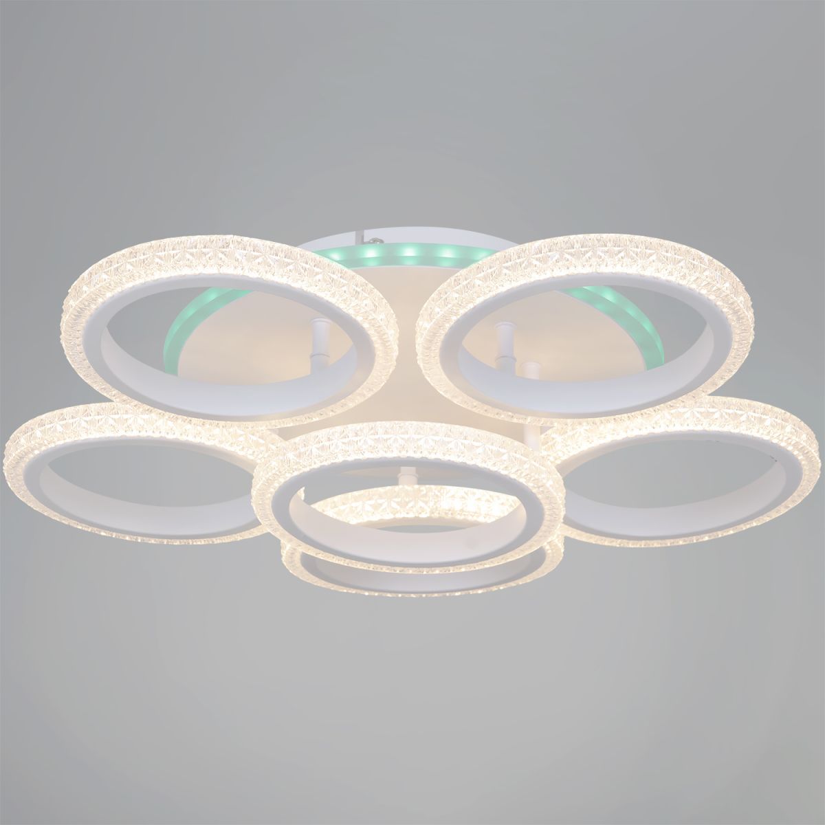 Потолочная люстра Reluce 06333-0.3-5+1A WH (RGB)