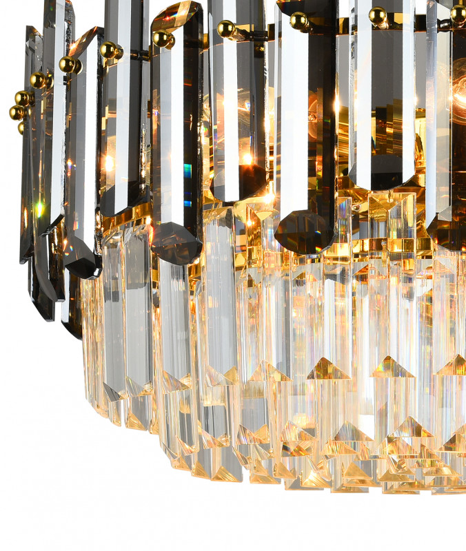 Подвесная люстра Natali Kovaltseva Imperium NUBIAN 81438/8C GOLD PLATED