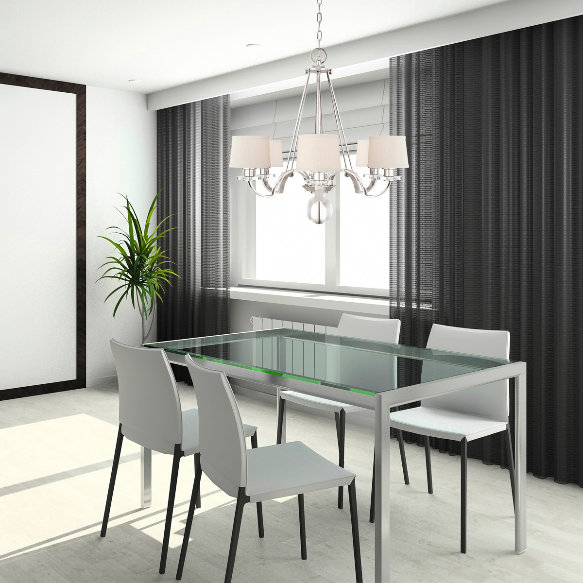 Подвесная люстра Quoizel Sutton place QZ-SUTTON-PLACE6