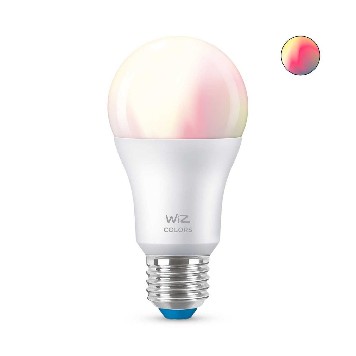 Умная светодиодная лампа Wiz Wi-Fi BLE60WA60E27922-65RGB1PF/6 E27 7W 2200/6500K 929002383602