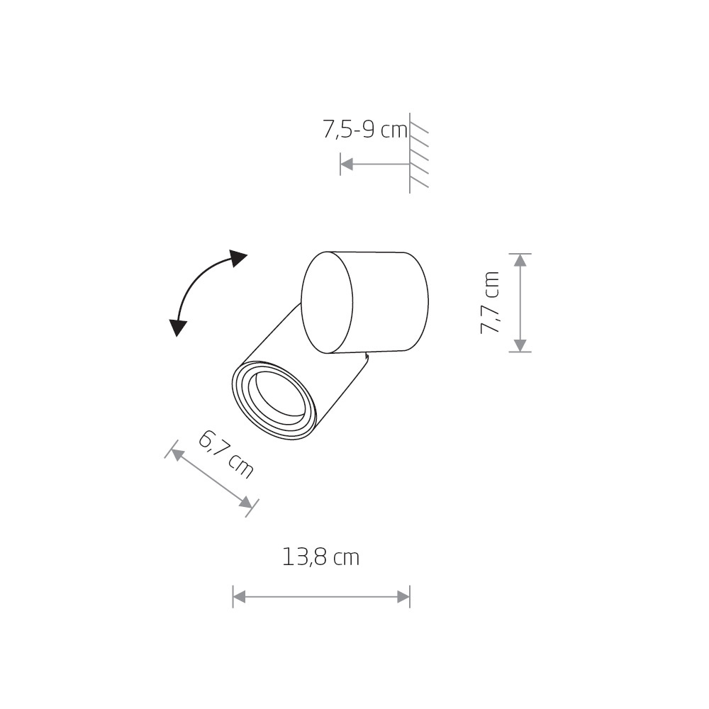 Уличный настенный светильник Nowodvorski Tubings S 8160
