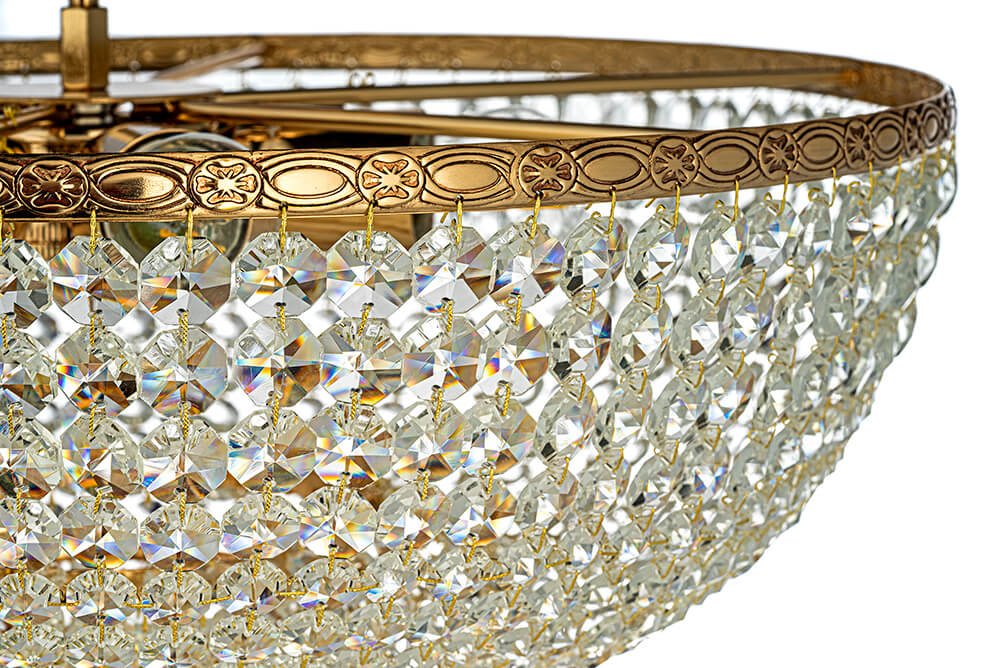 Люстра на штанге Arti Lampadari Nonna E 1.3.50.503 G