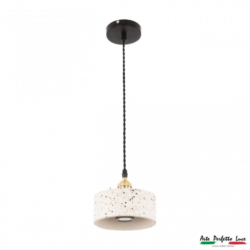 Подвесной светильник Arte Perfetto Luce Bolonia 3301.7181/160-70 White/Marble