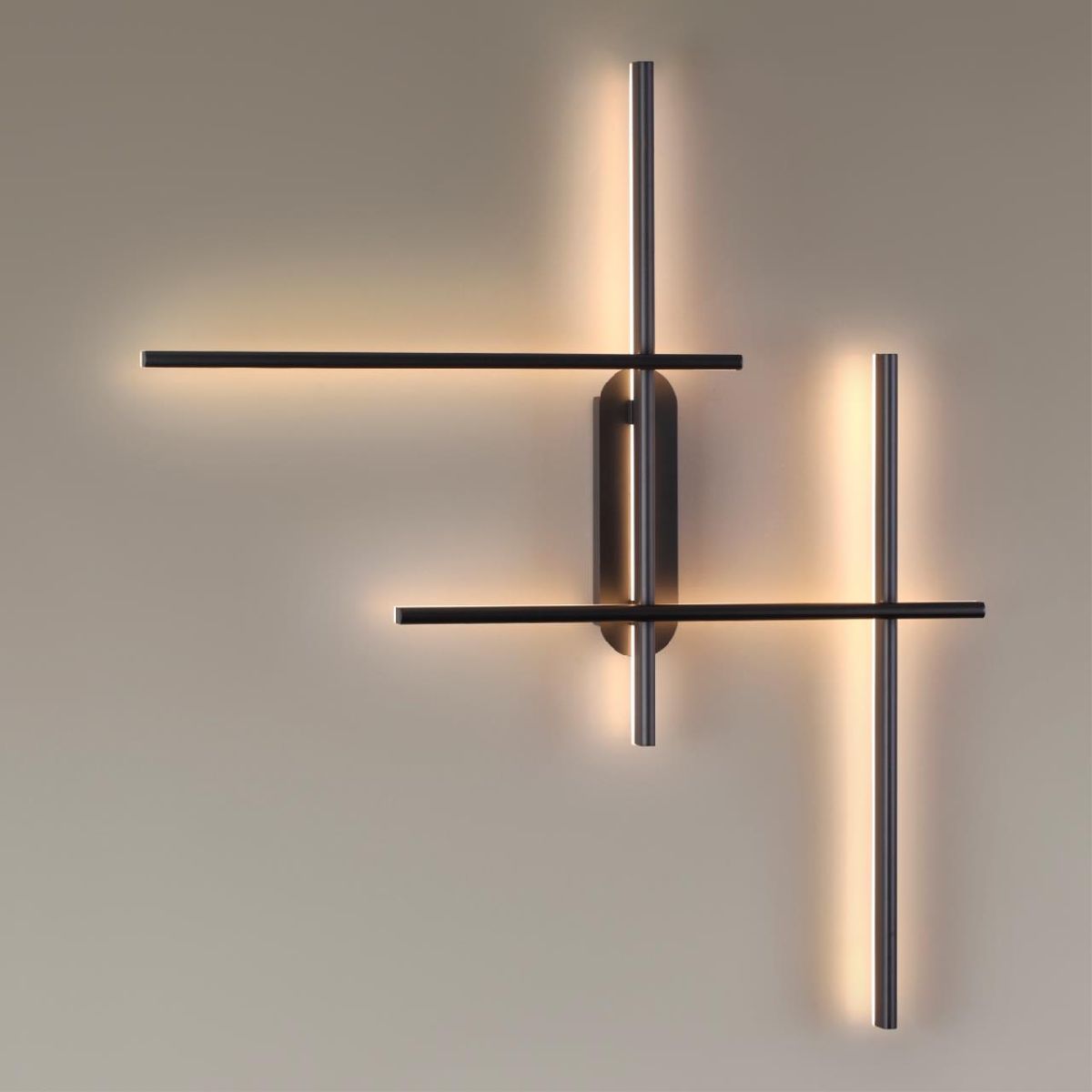 Настенный светильник черный Odeon Light Rudy 3890/36WLP