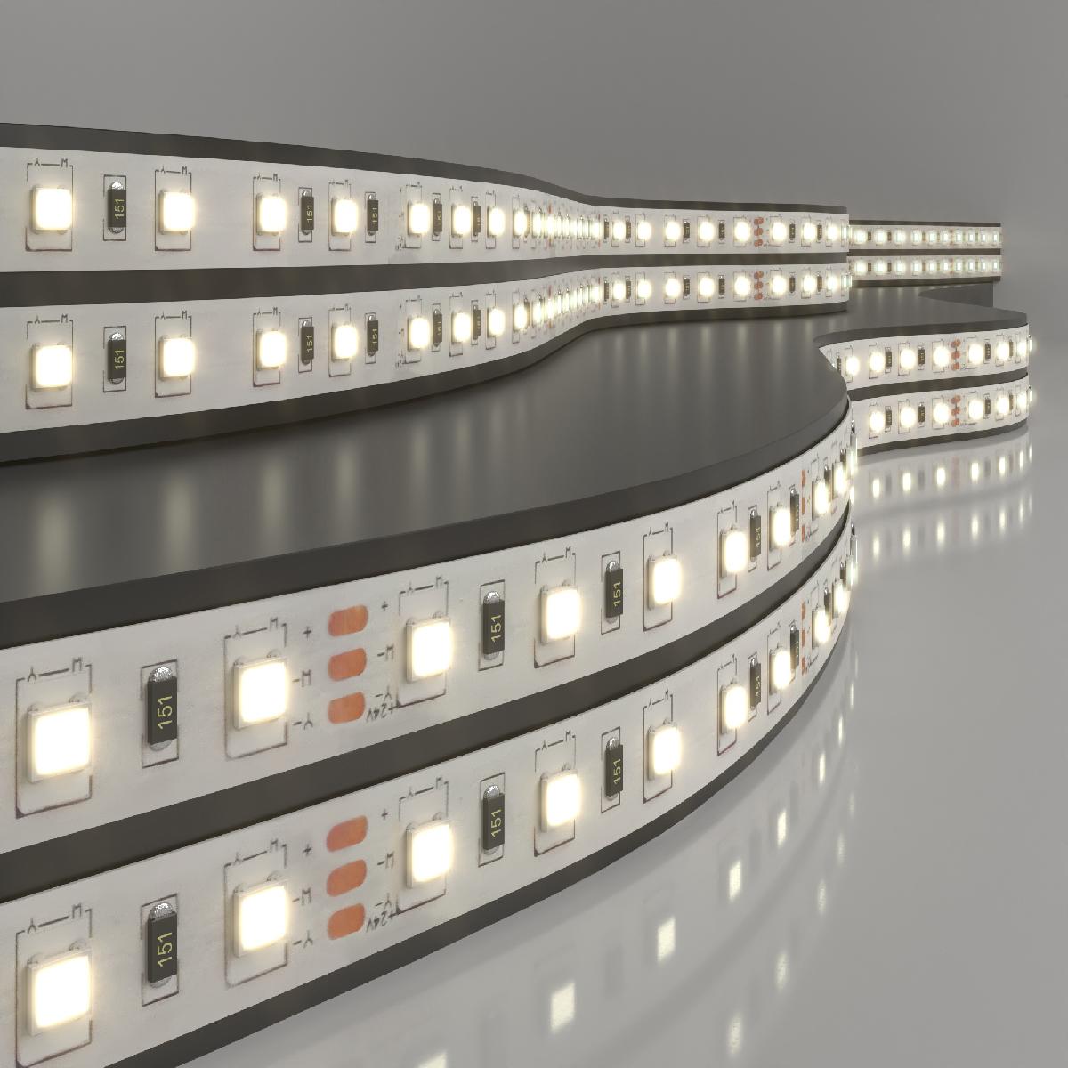 Светодиодная лента Elektrostandard 24V 14,4W 60Led 5050 IP20 дневной белый, Black, 5м 4690389172182