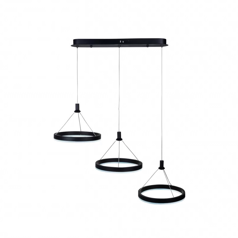 Подвесная люстра iLedex Libra WLD075-3 BK