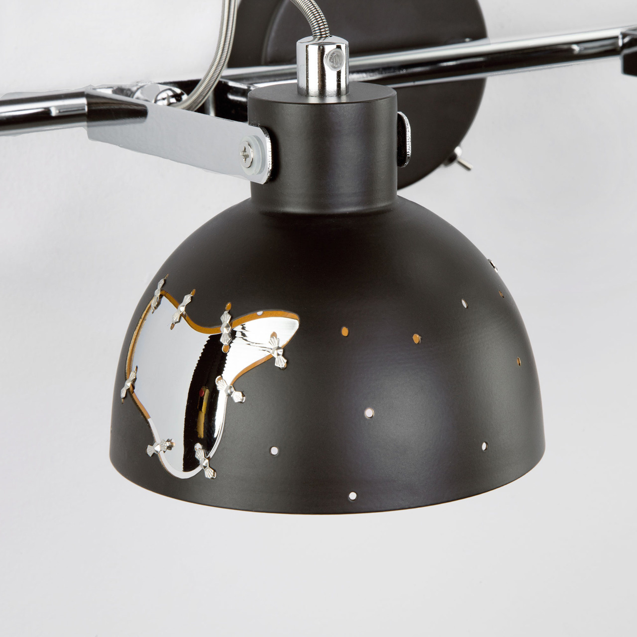 Спот Eurosvet Grunge 20069/2 черный