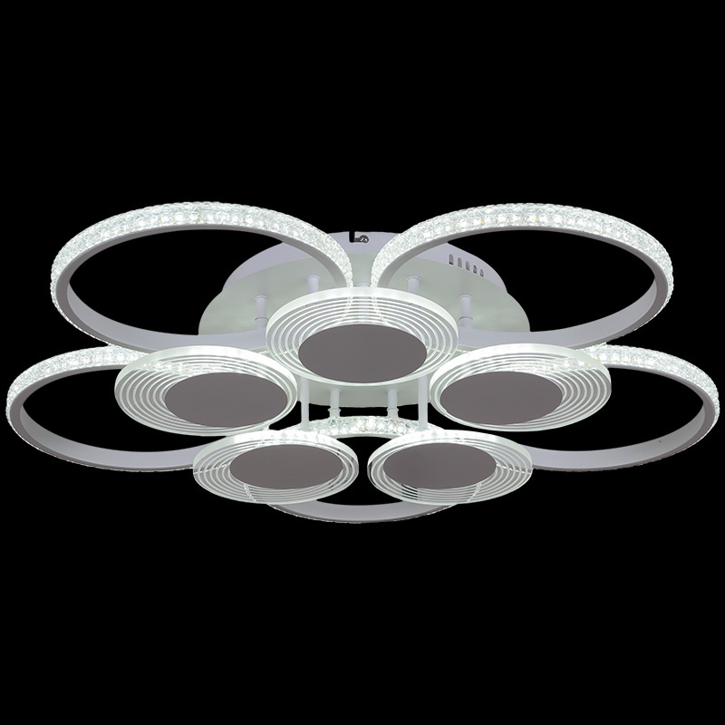 Потолочная люстра Reluce 05883-0.3-5+5C WH