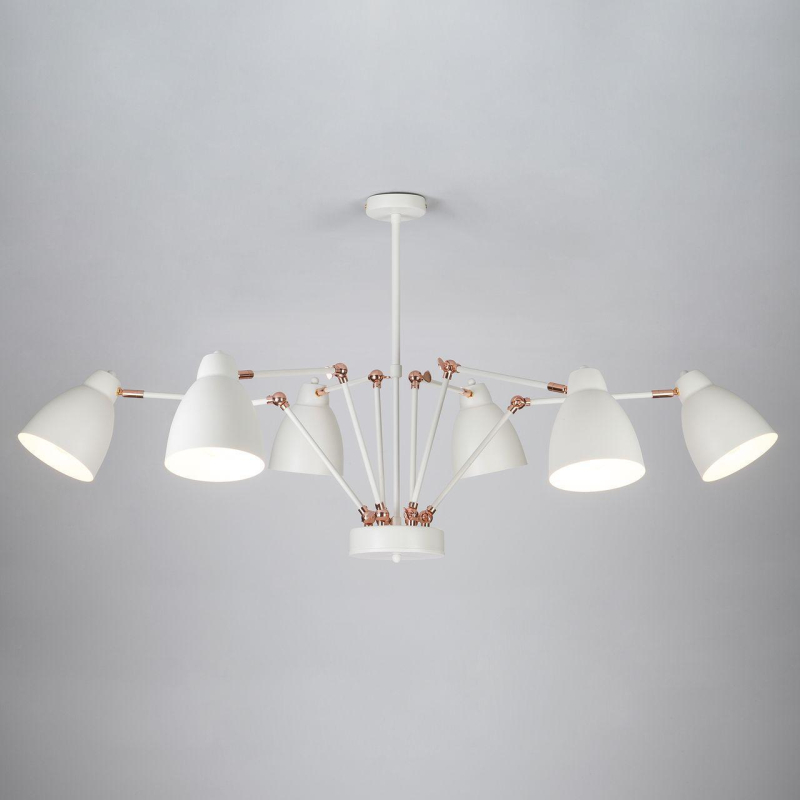 Потолочная люстра Eurosvet Loft 70084/6 белый