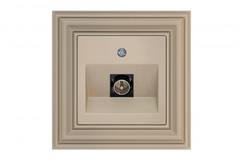 Розетка TV Liregus Retro 29-133