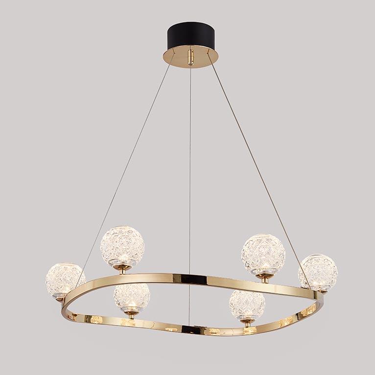 Подвесная люстра Newport 3806/S Gold М0062244