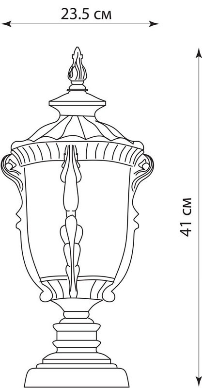 Садовый светильник Feron 11502