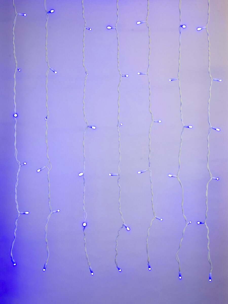 Уличная светодиодная гирлянда (UL-00001358) Uniel занавес 220V синий ULD-C2030-240/TWK BLUE IP67