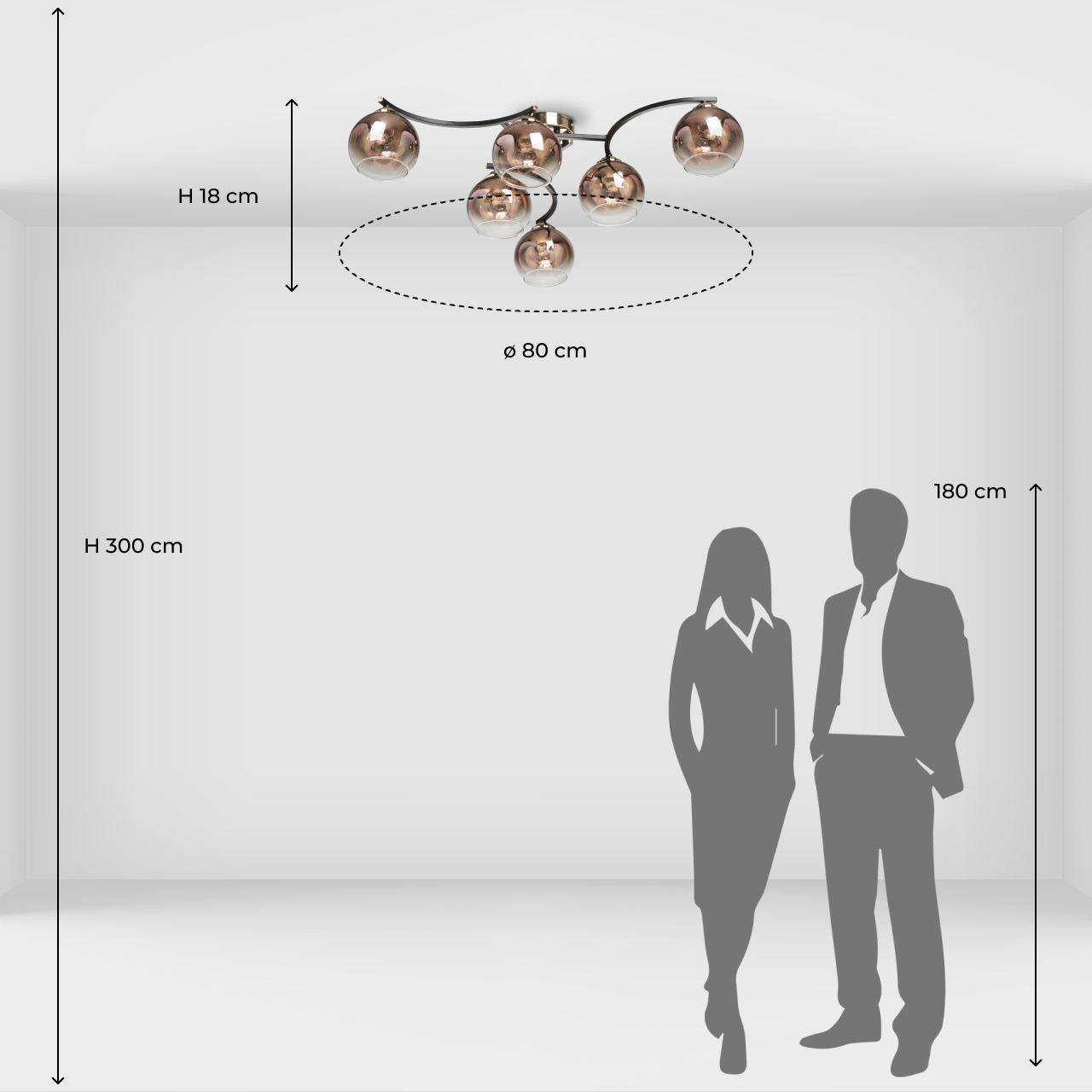 Потолочная люстра De Markt Вита 220013306 в Москве