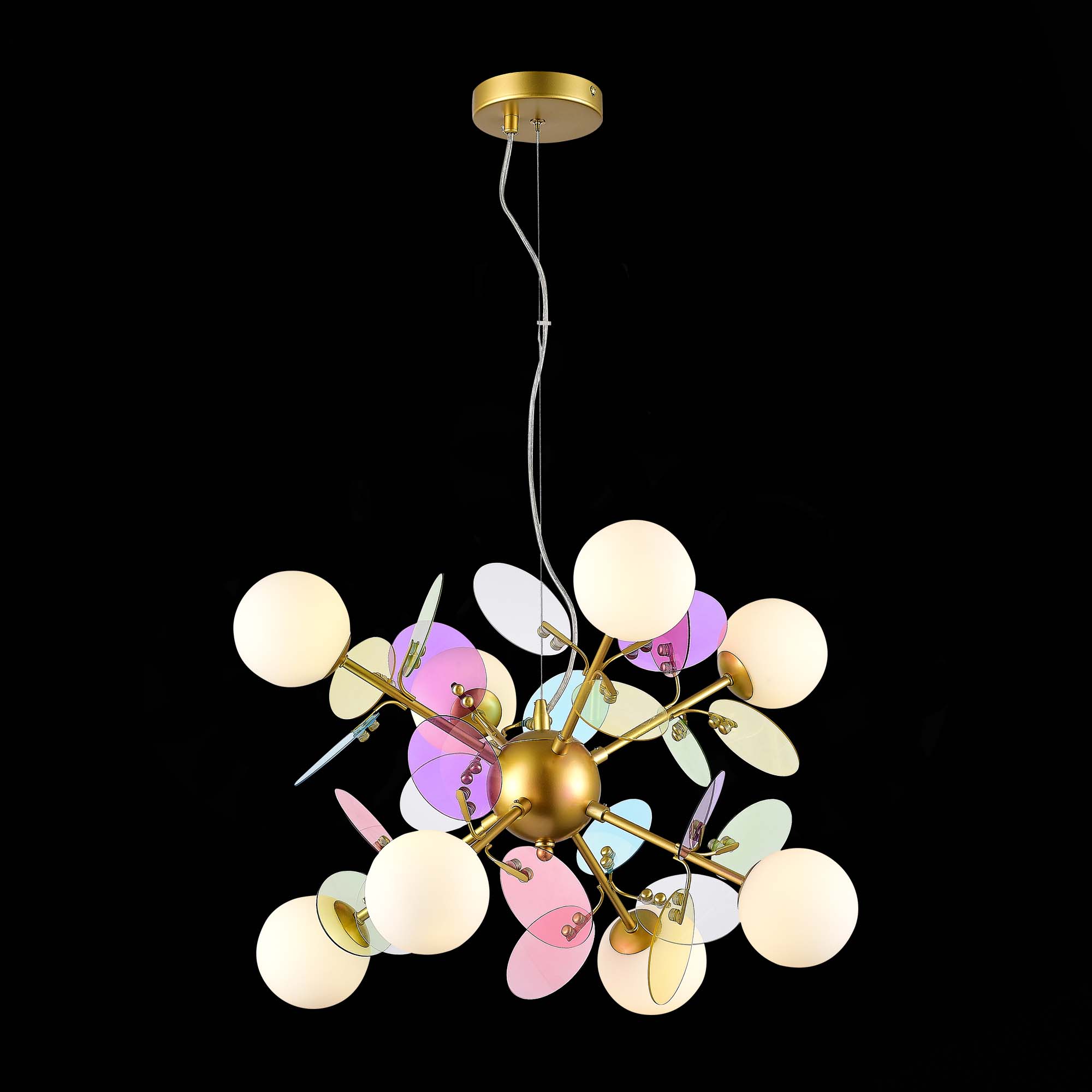 Люстра подвесная Evoluce Vola SLE2502-203-08