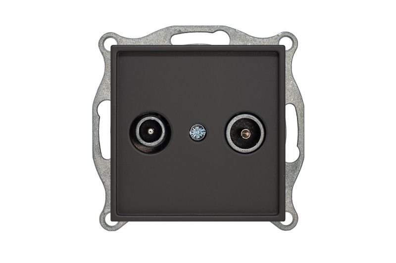 Розетка TV R проходная Liregus Retro 29-229