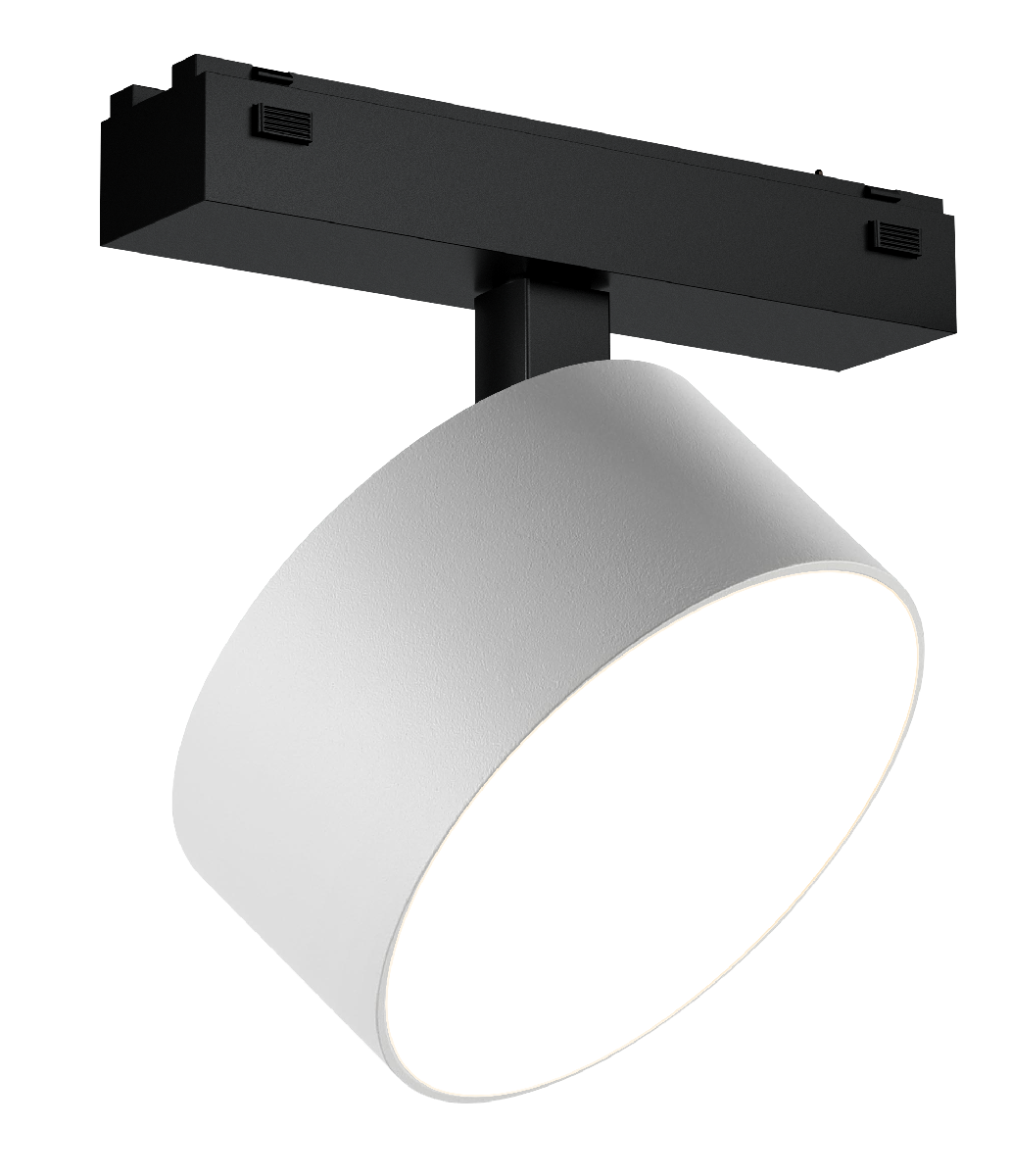 Трековый магнитный светильник iLedex Vision 4825-047-D120-15W-110DG-3000K-WH