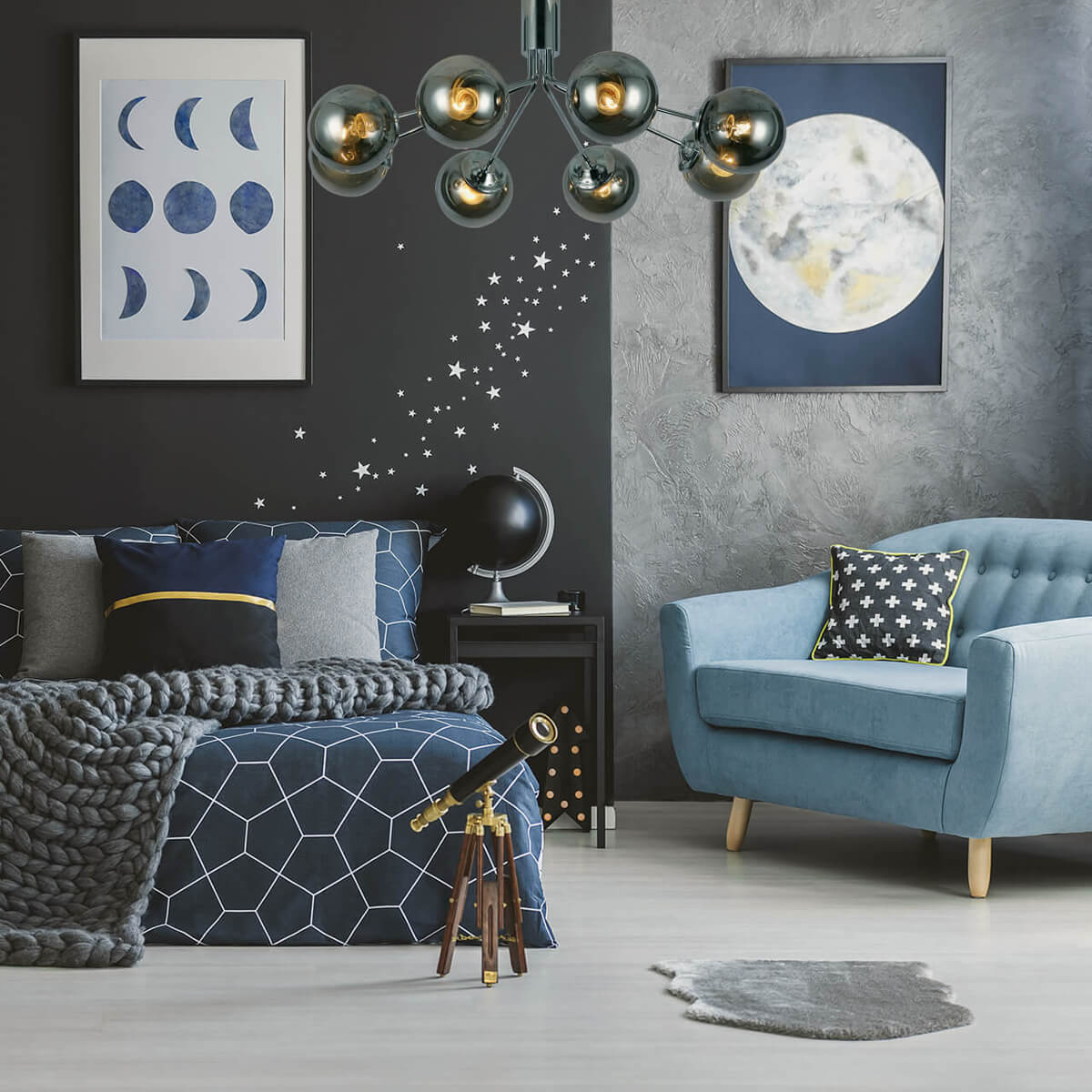 Люстра на штанге F-Promo 2630-8U