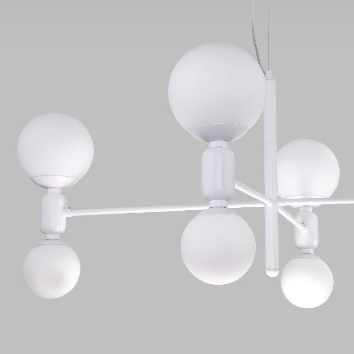 Подвесная люстра Eurosvet Bubble 30182/8 белый Smart a063210