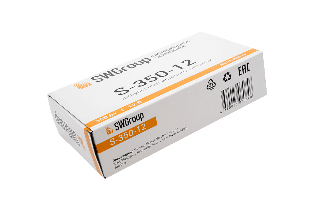 Блок питания SWG S-350-12 000124