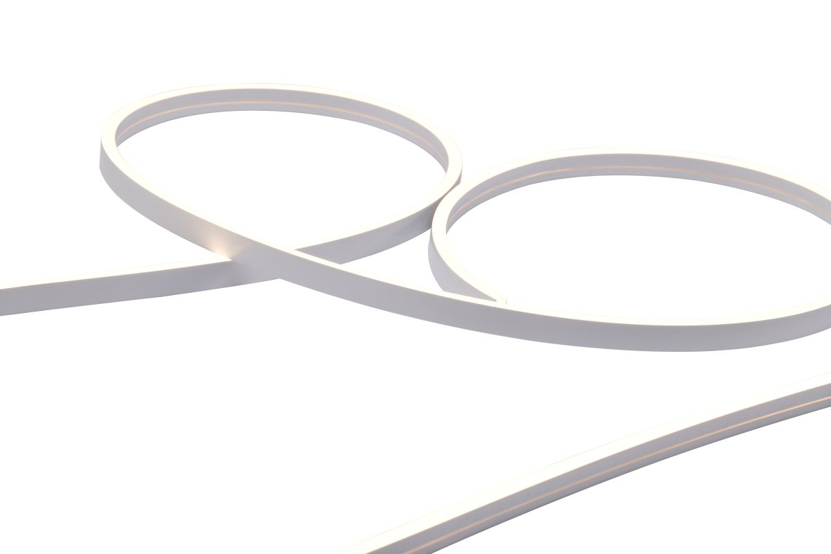 Трековой гибкий светильник Luminotti Ultraslim Beam L.601.8.3K.BKWH