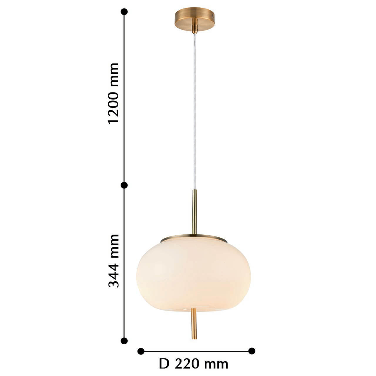 Подвесной светодиодный светильник Favourite Beere 2336-1P