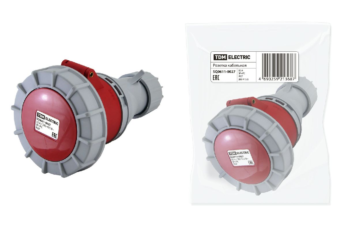 Розетка кабельная TDM Electric SQ0611-0027