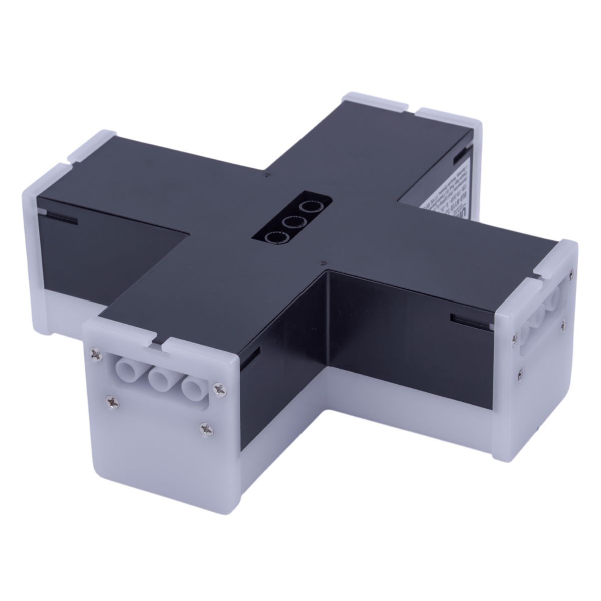 Модульный светильник X-образный Uniel ULO-N11X-12W/6500K IP40 BLACK UL-00013262