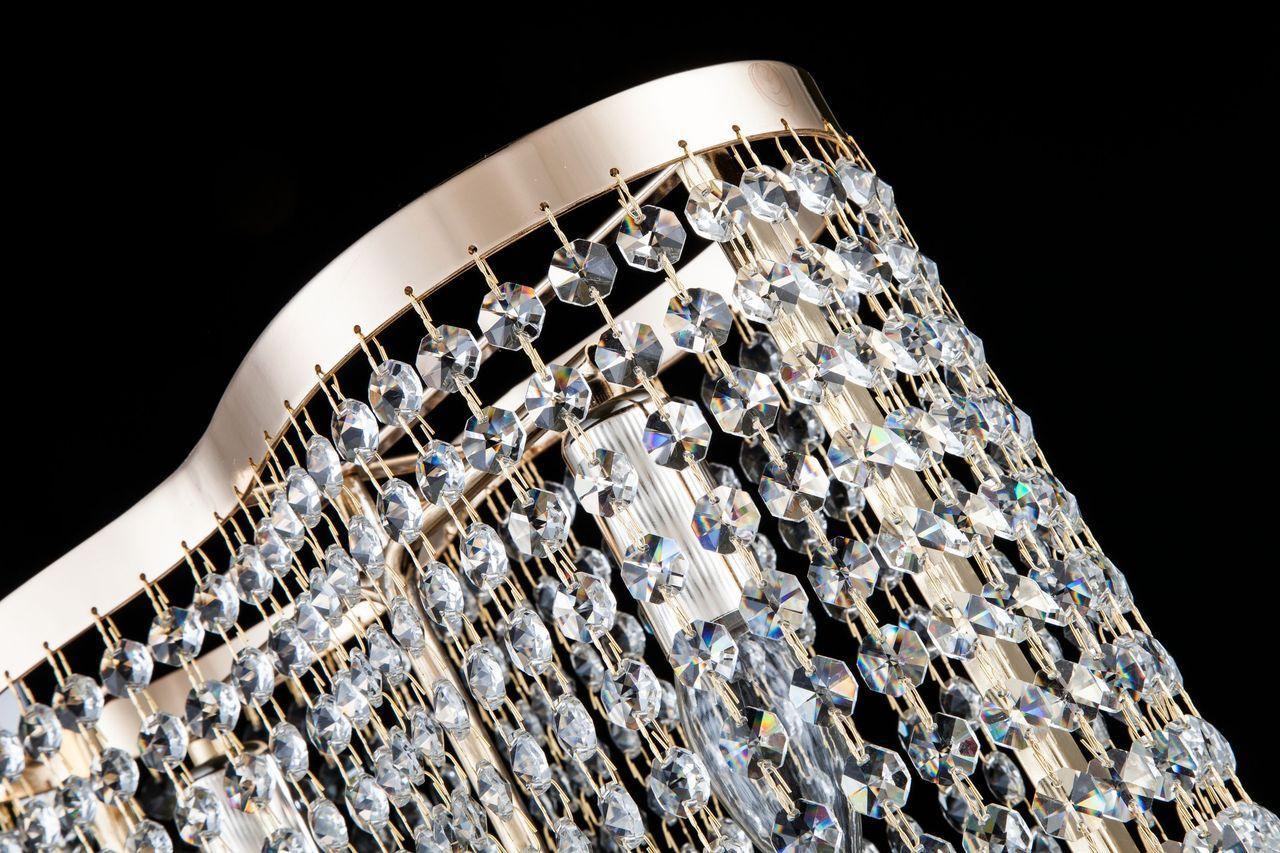 Настольная лампа хрусталь Maytoni Toils DIA600-22-G