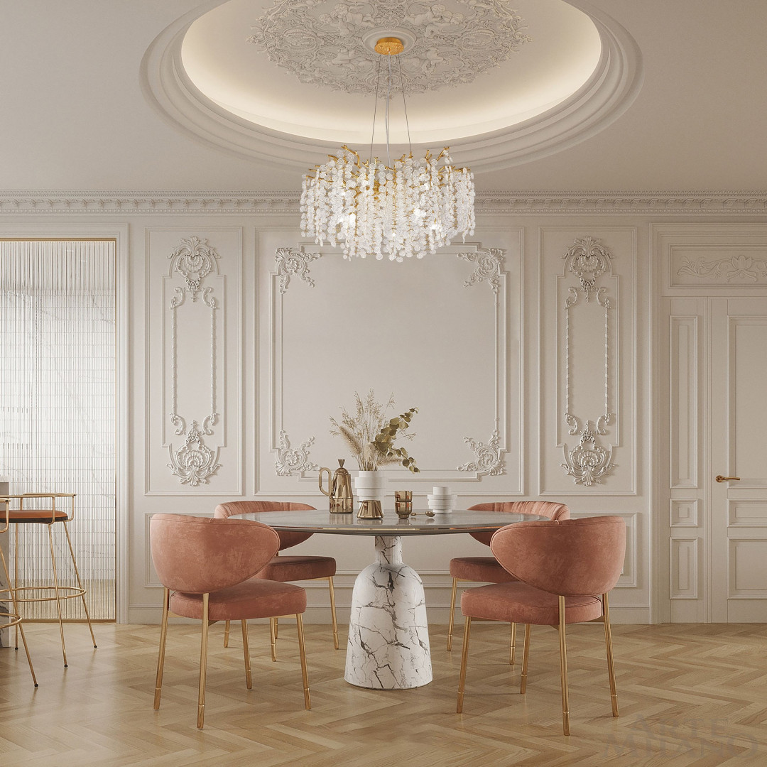 Подвесная люстра Arte Milano Milan 230901/D760/10/C Gd