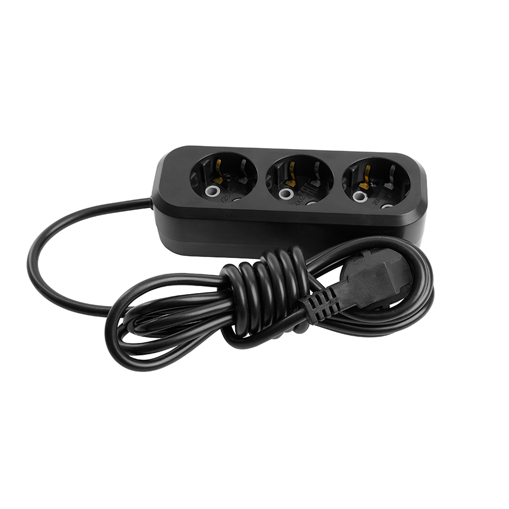 Удлинитель 3-местный с/з с выключателем Stekker Home HM01-31-05 50420