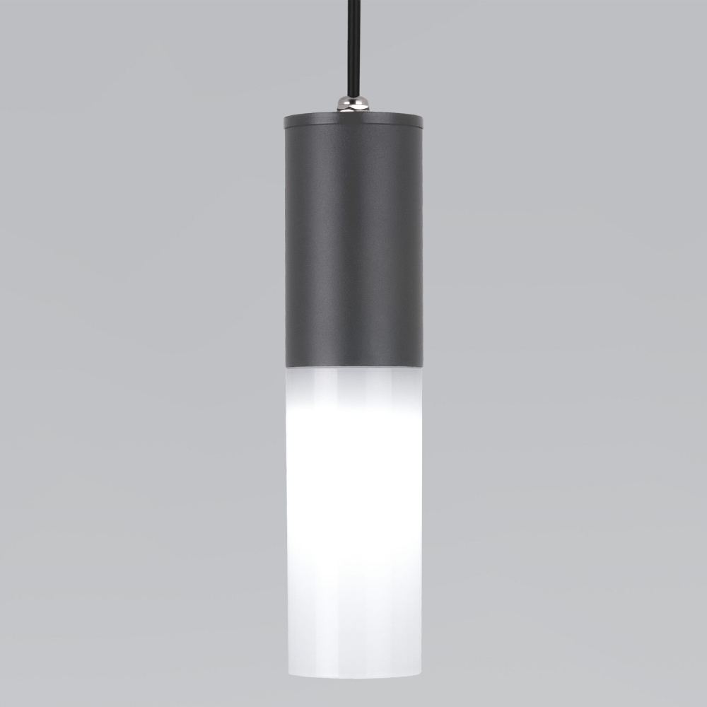 Уличный подвесной светильник Elektrostandard Glas 5602 TECHNO серый 4690389193552 a062781