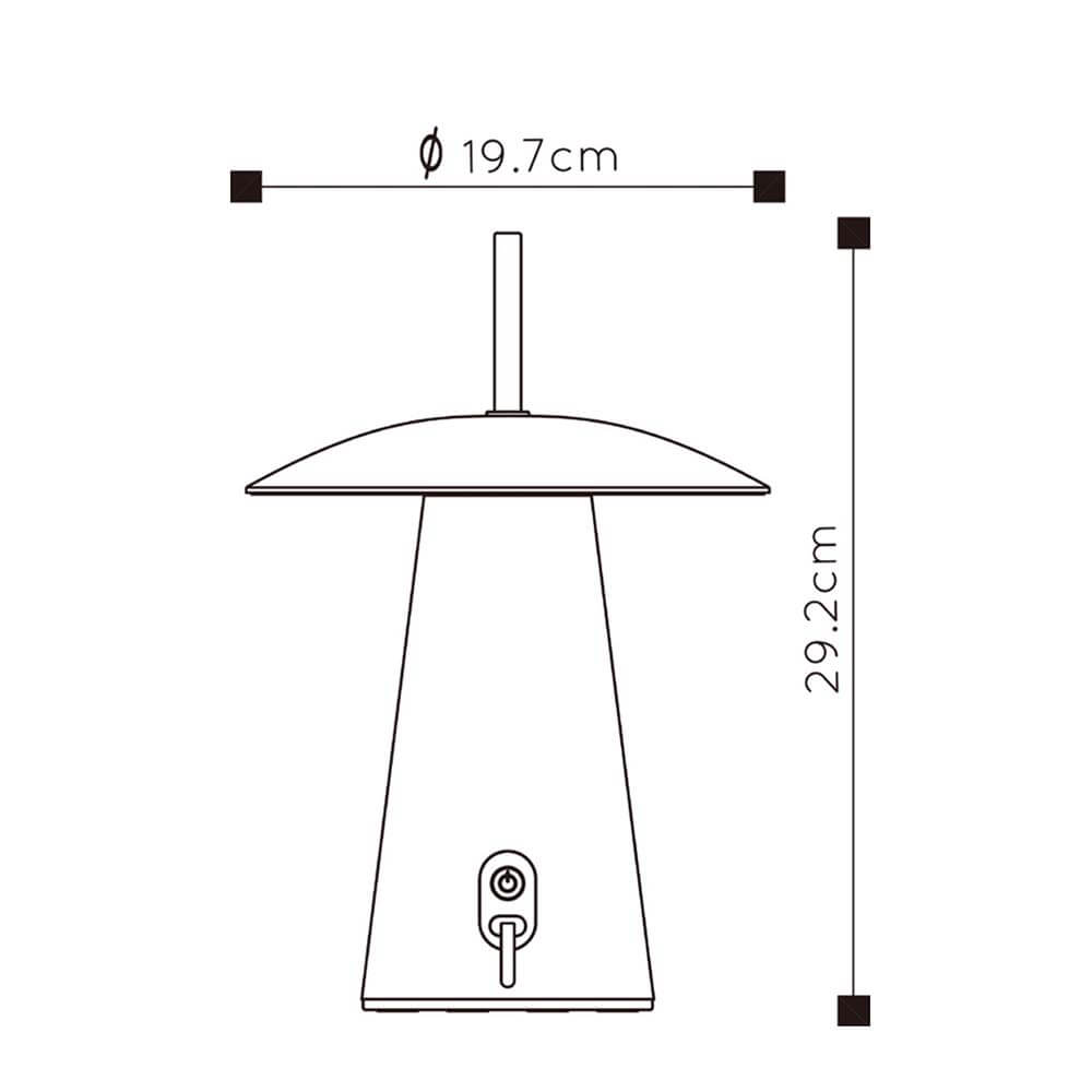 Переносной светодиодный фонарь Lucide LA DONNA 27500/02/31