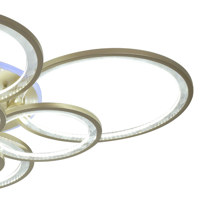 Потолочная люстра Seven Fires Floki SF7053/9C-SGD-BL