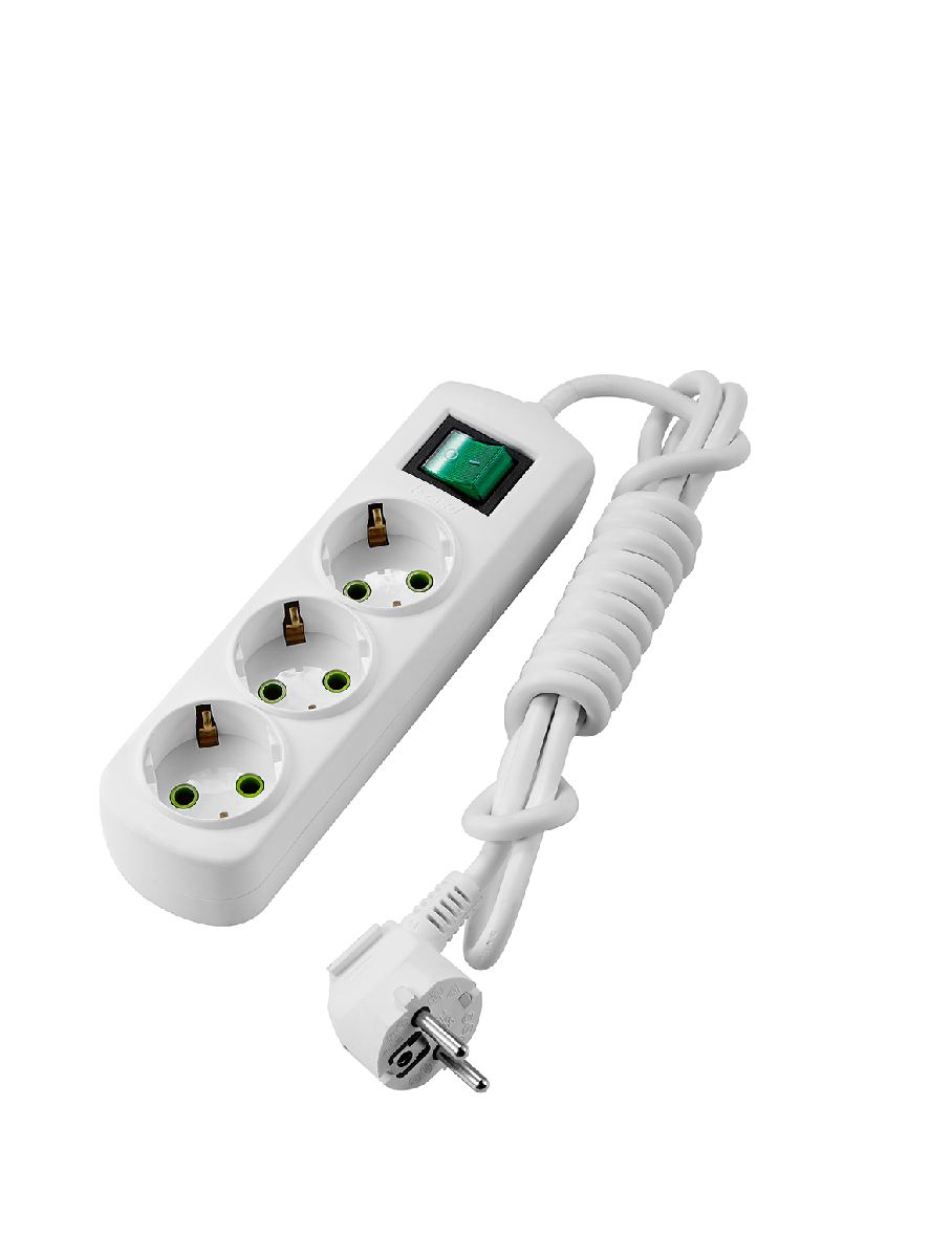 Удлинитель с/з с выключателем Lezard Letitia 721-0302-302