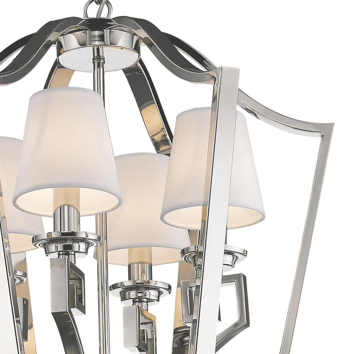 Подвесная люстра Delight Collection Presidential KM0701P-4 nickel