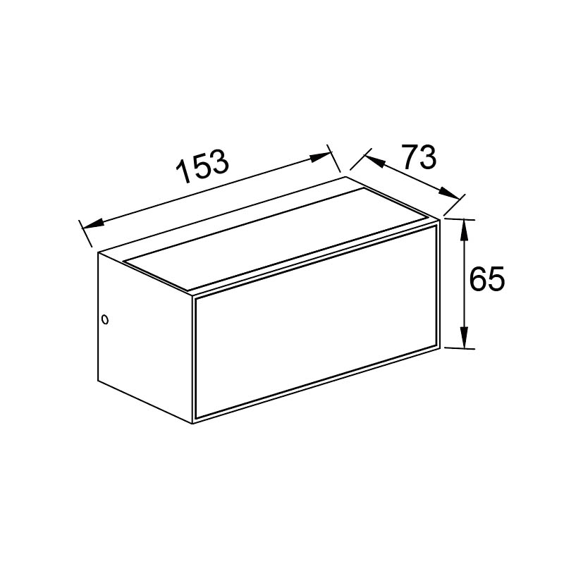 Уличный настенный светильник Mantra Cancun 9096