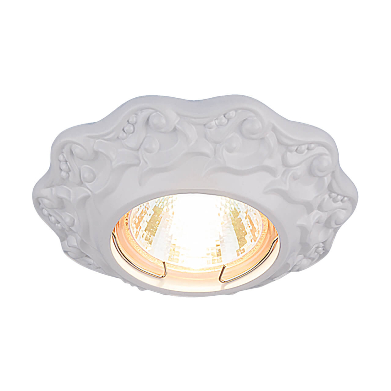 Встраиваемый светильник ретро Elektrostandard 7218 MR16 WH белый 4690389060410