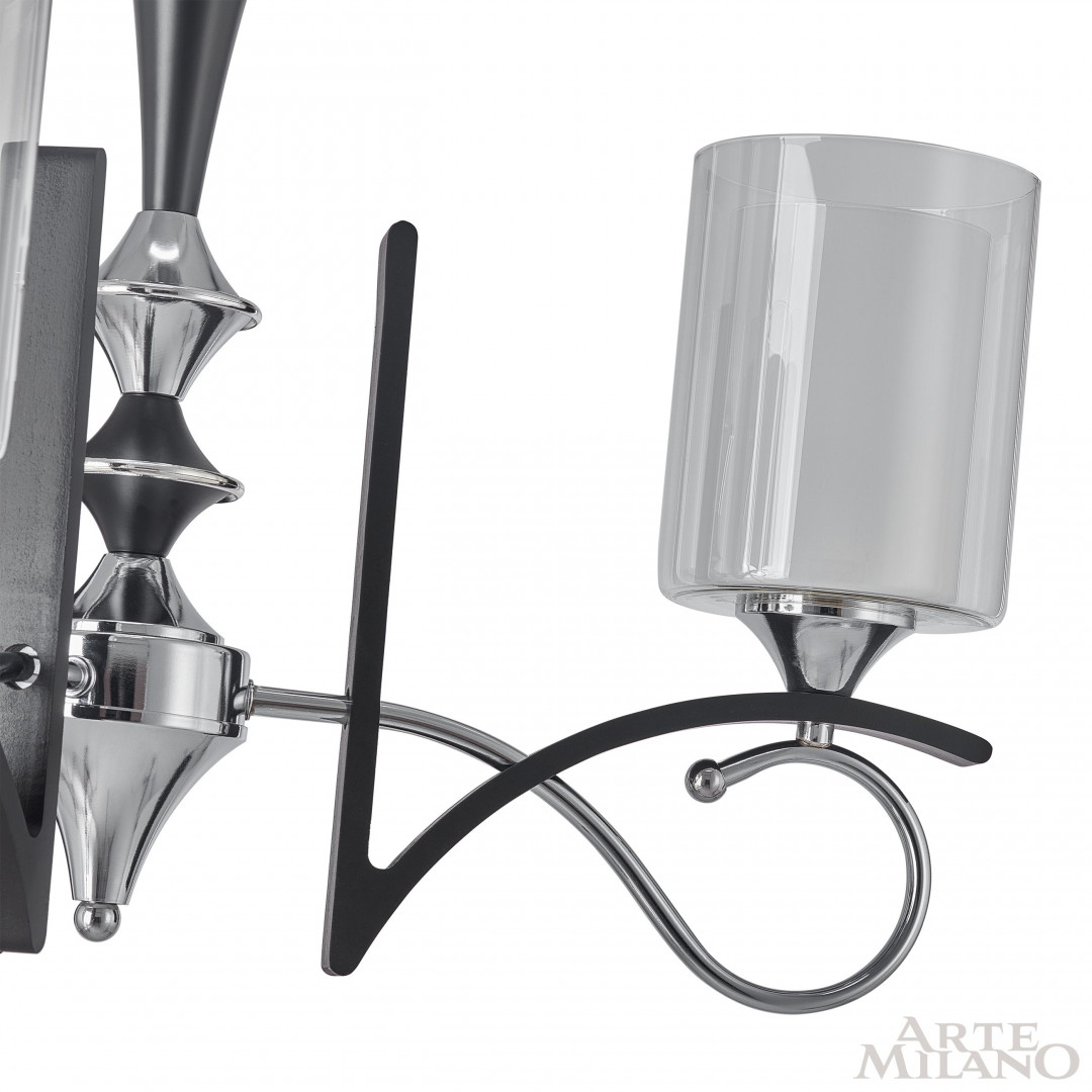 Подвесная люстра Arte Milano Florentia-9167 309167/3 Bk/Ni