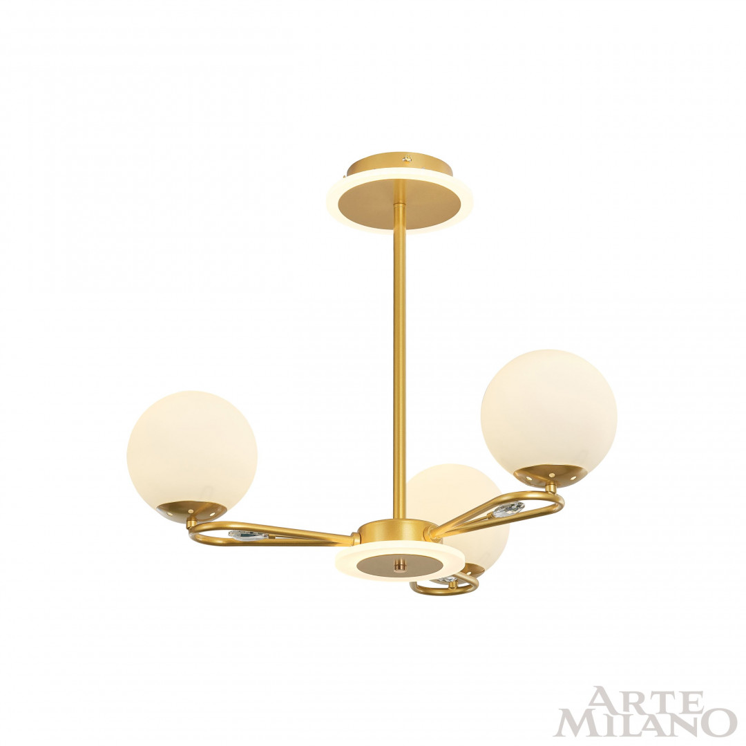 Люстра на штанге Arte Milano Neapolis 277138/3 GD